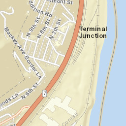 Terminal Junction Ohio Street Map