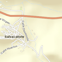 Salvacañete Street Map