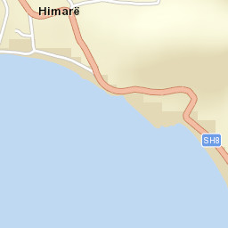 Himarë Street Map