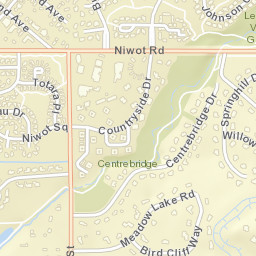 7800-7844 Niwot Road Niwot CO 80503 Street Map