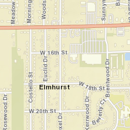 W 16th St Anderson IN 46011 USA Street Map