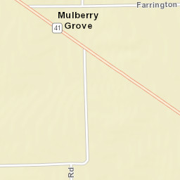 Mulberry Grove Ohio Street Map