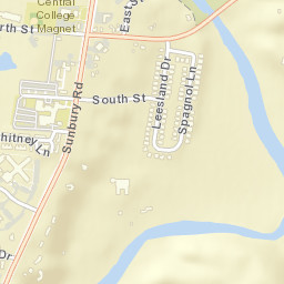 Central College Ohio Street Map