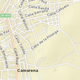 Camarena Street Map