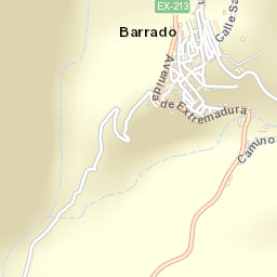 Barrado Street Map