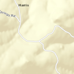 Harris California Street Map