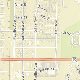 401-499 Pacific Ave Fort Lupton CO Street Map