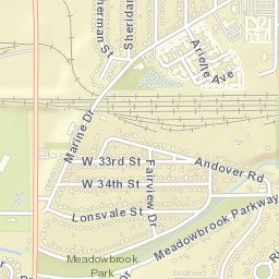 601-699 Andover Rd Anderson IN Street Map