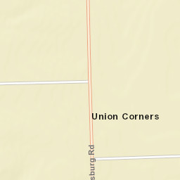 Union Corners Ohio Street Map