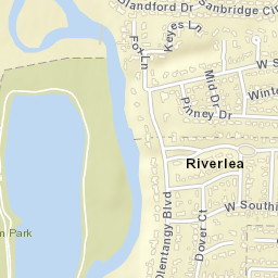 Riverlea Ohio Street Map