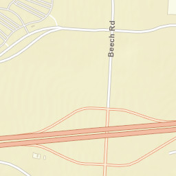 Beech Ohio Street Map