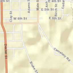 Wray Street Map