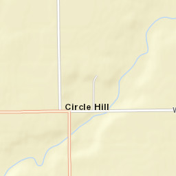 Circle Hill Ohio Street Map