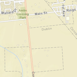 Amlin Ohio Street Map