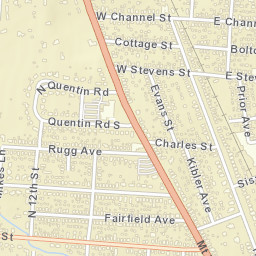 574 North 12th Street, Newark, OH 43055 Street Map