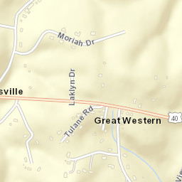 Great Western Ohio Street Map