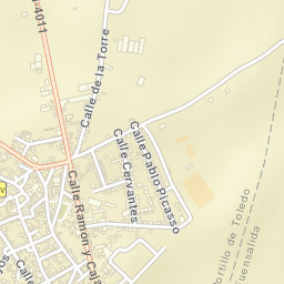 Portillo de Toledo Street Map