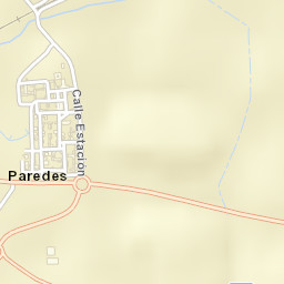 Paredes Street Map