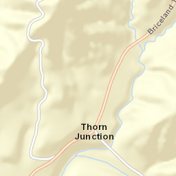 Thorn Junction California Street Map