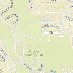 7057-7061 Indian Peaks Trail, Boulder, CO Street Map