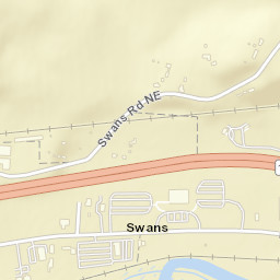 Swans Ohio Street Map