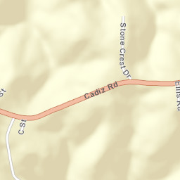 Center Ohio Street Map