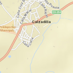 Calzadilla Street Map