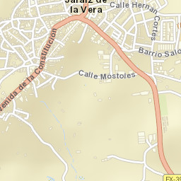 Jaraíz de la Vera Street Map