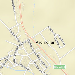 Arcicóllar Street Map