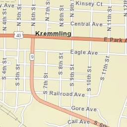 Kremmling Street Map