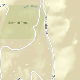 Gold Run Colorado Street Map