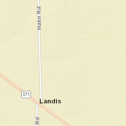 Landis Ohio Street Map
