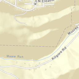 West Wheeling Ohio Street Map