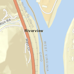 Riverview Ohio Street Map