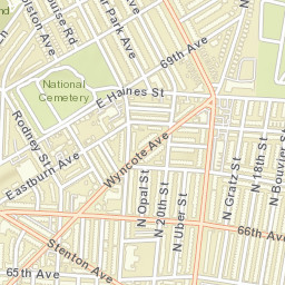 1781-1835 Haines St, Philadelphia, PA Street Map