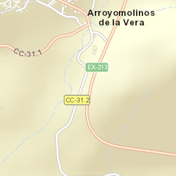 Arroyomolinos de la Vera Street Map