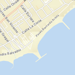 Benicàssim Street Map