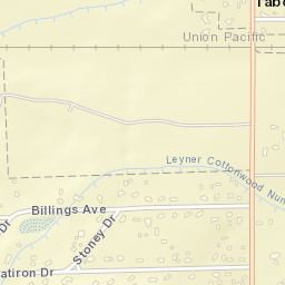 Tabor Colorado Street Map