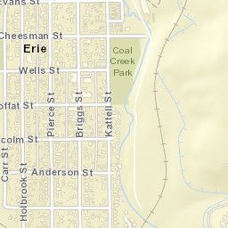 Erie Street Map