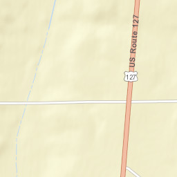 Frys Corners Ohio Street Map