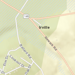 Irville Ohio Street Map