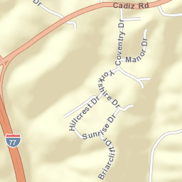 Coventry Estates Ohio Street Map