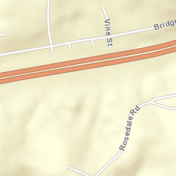 Middlebourne Ohio Street Map