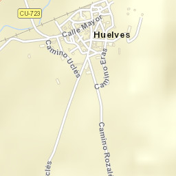 Huelves Street Map