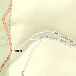 Lomo California Street Map