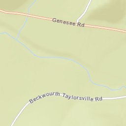 Genesee California Street Map