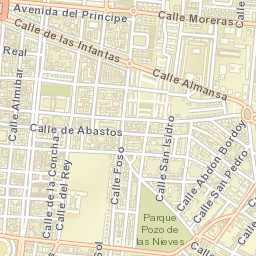 Aranjuez Street Map