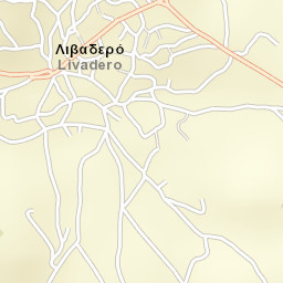 Livaderó Street Map