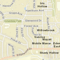 2100 Edgewood Drive, Boulder, CO 80304 Street Map