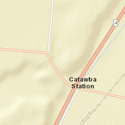 Catawba Station Ohio Street Map